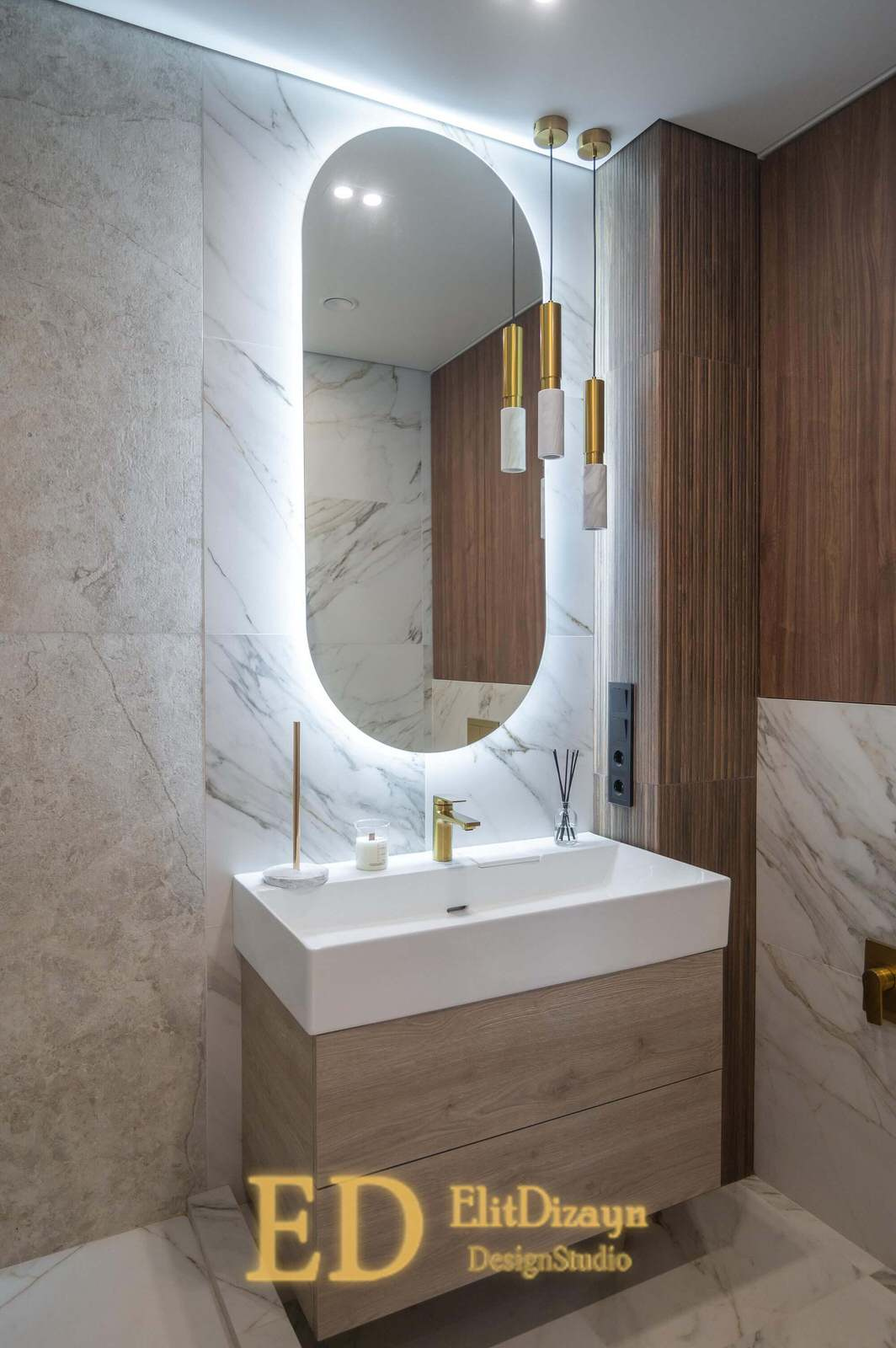 Современная квартира (ванная)