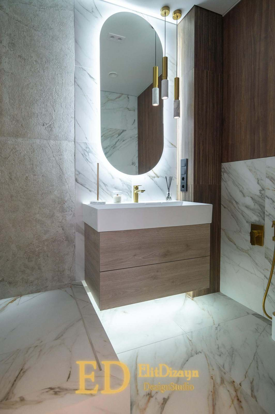 Современная квартира (ванная)