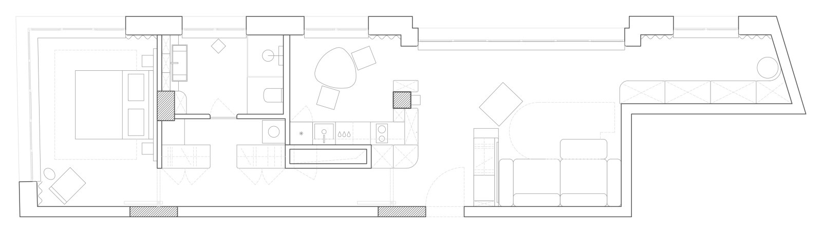 SOFT MINIMAL BEIGE 70 sq. m.