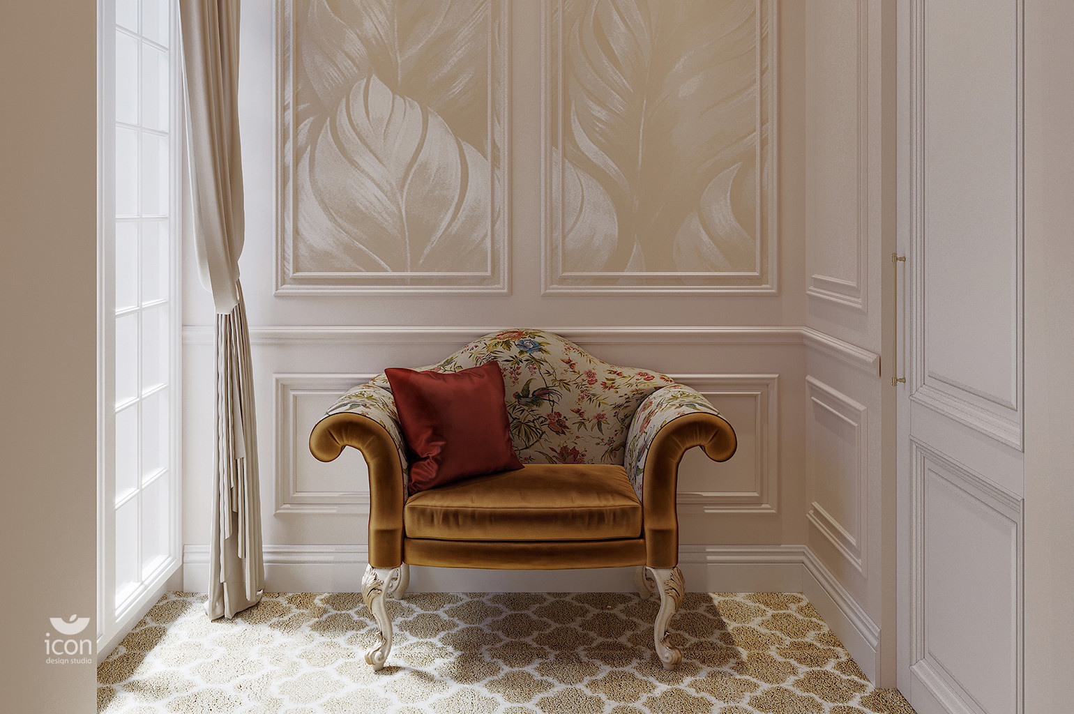 Дом в Павловске. Проект интерьеров