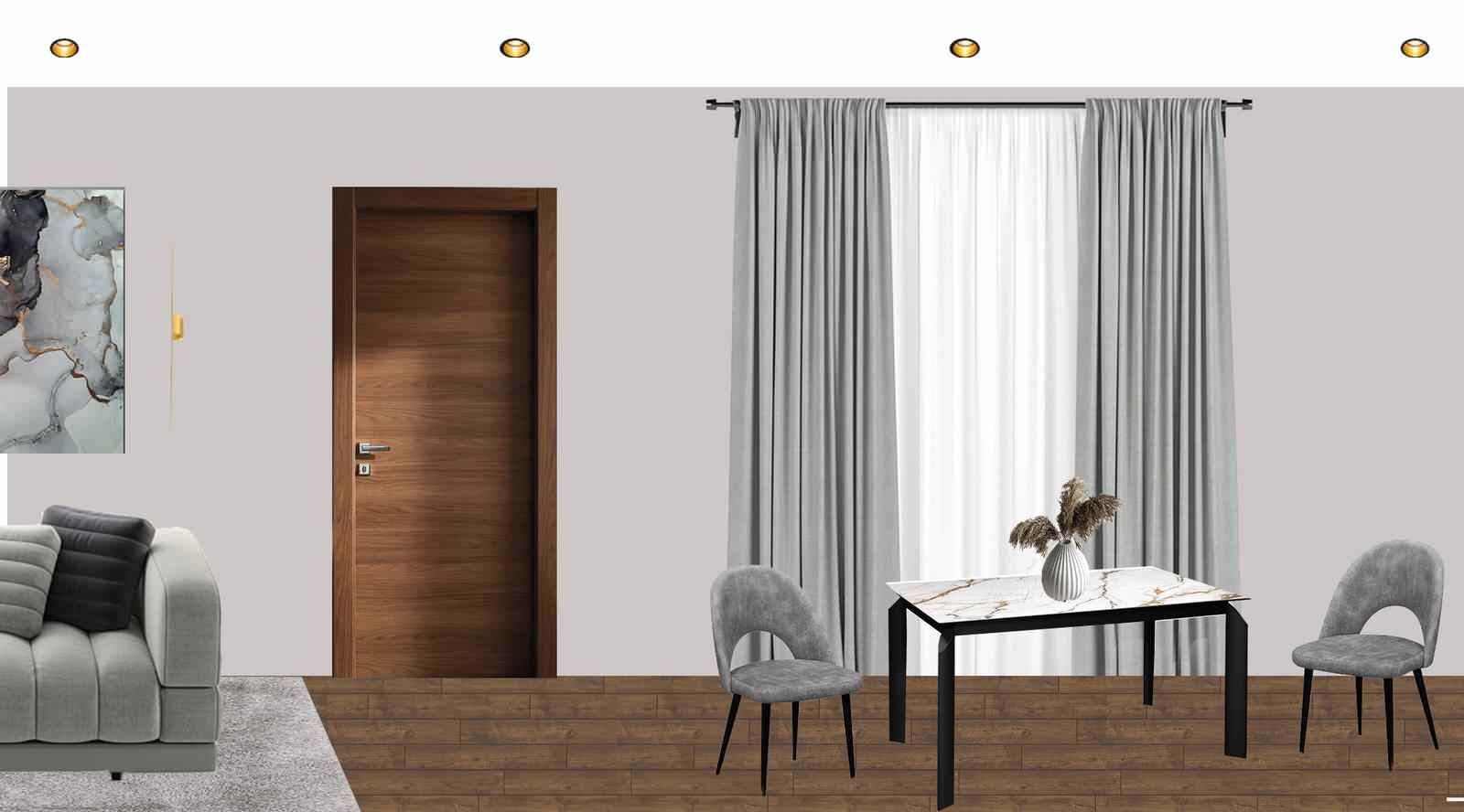 Коллажи гостиная