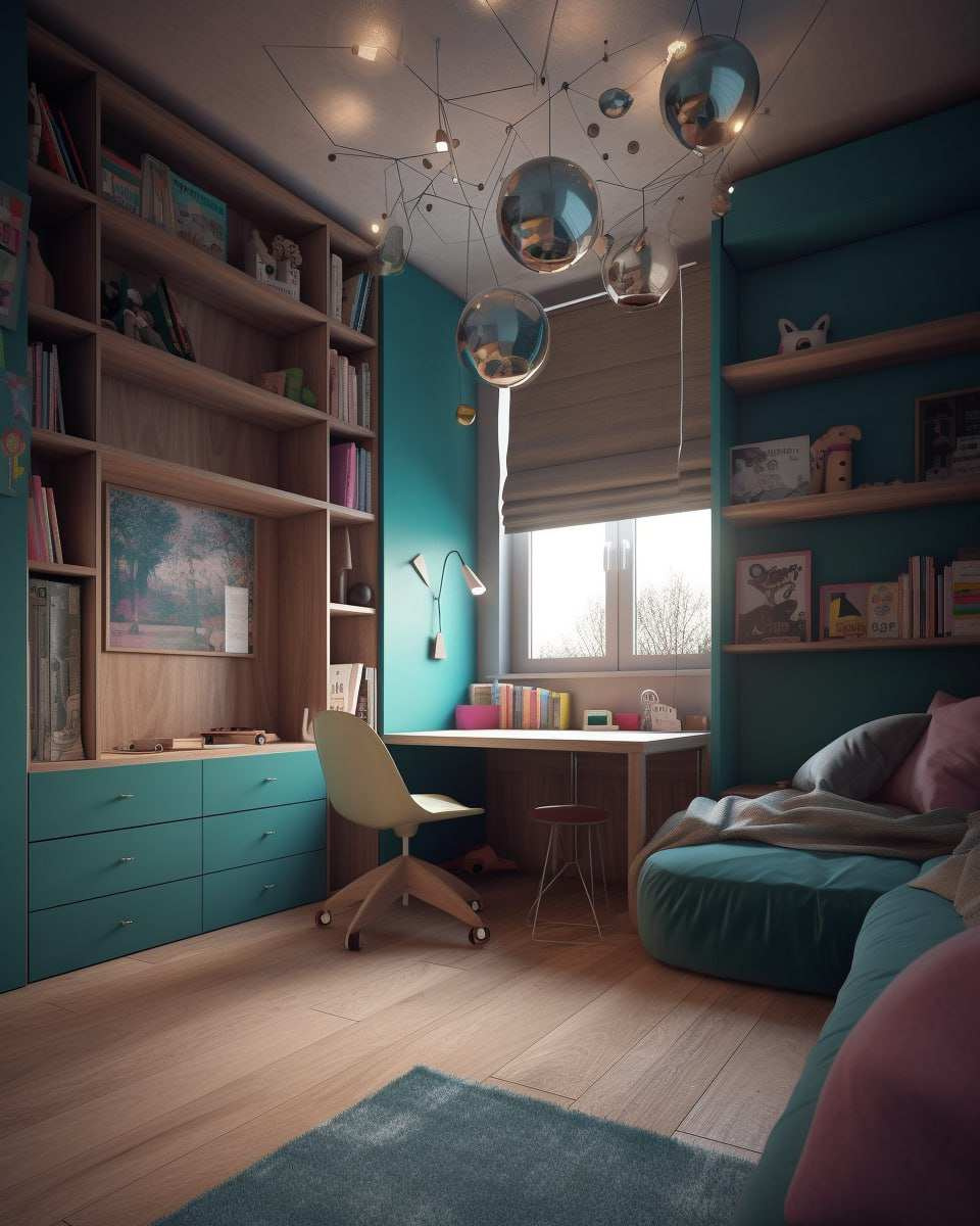 Дизайн проект детской комнаты