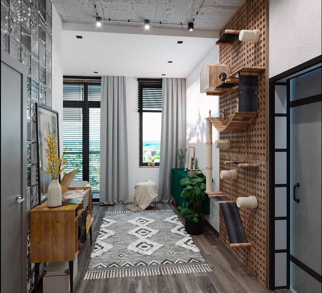 ЖК Цветочные поляны, 3 комнаты, 109 м²