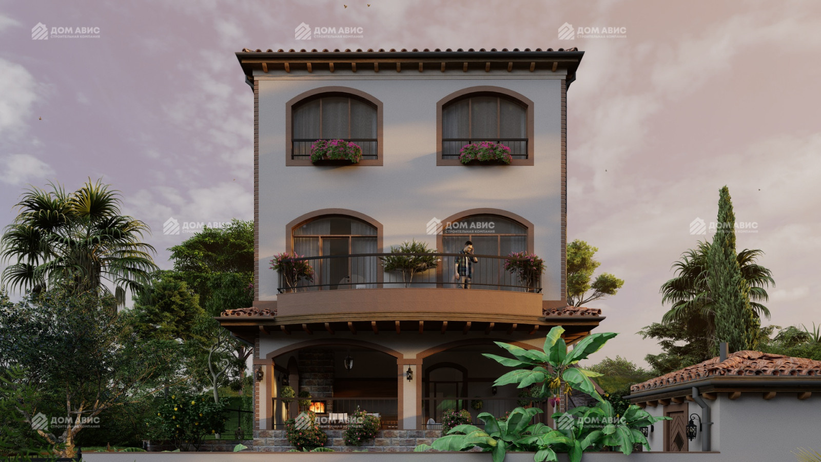 проект дома в Сочи, Центральный район