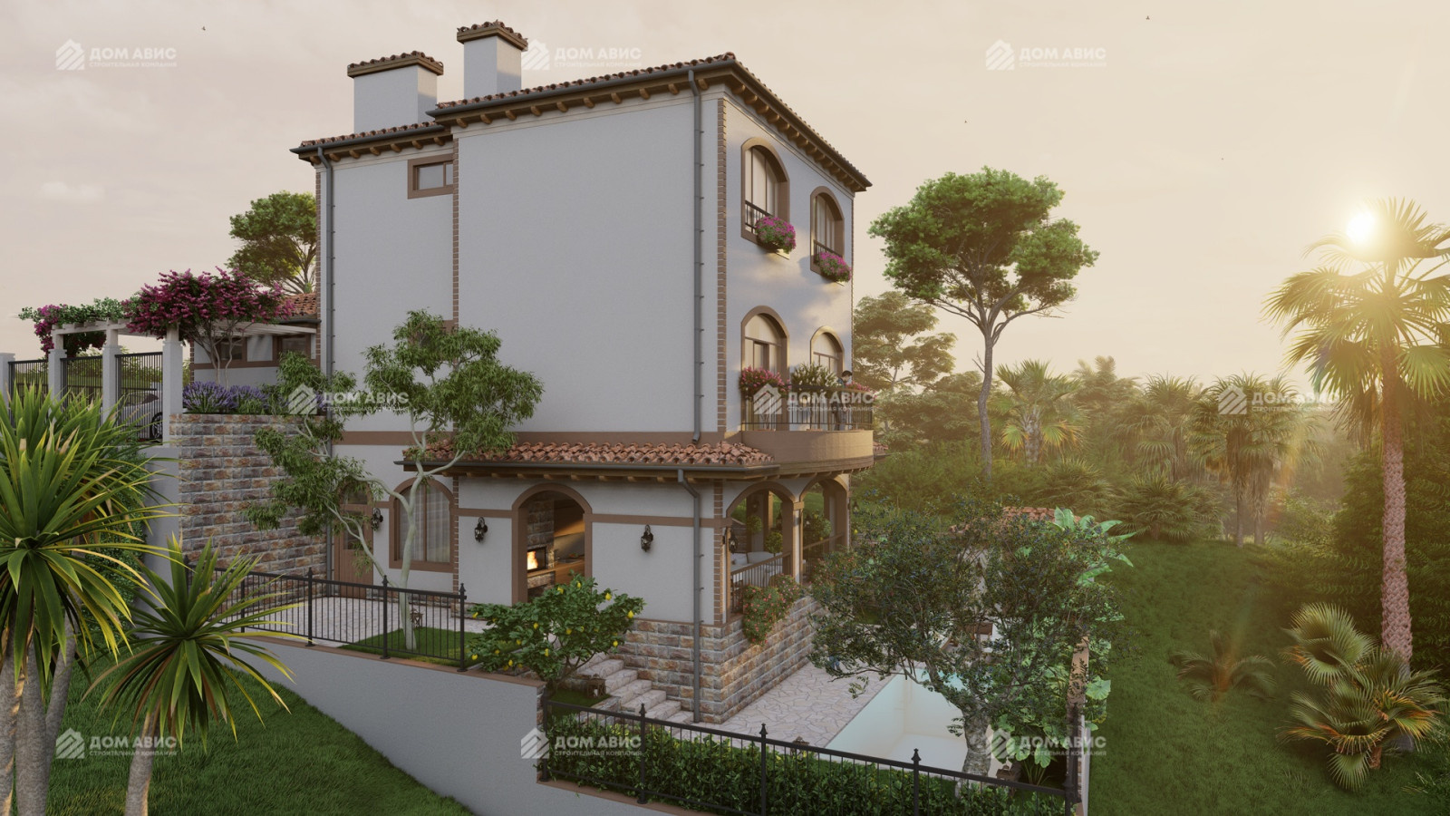 проект дома в Сочи, Центральный район