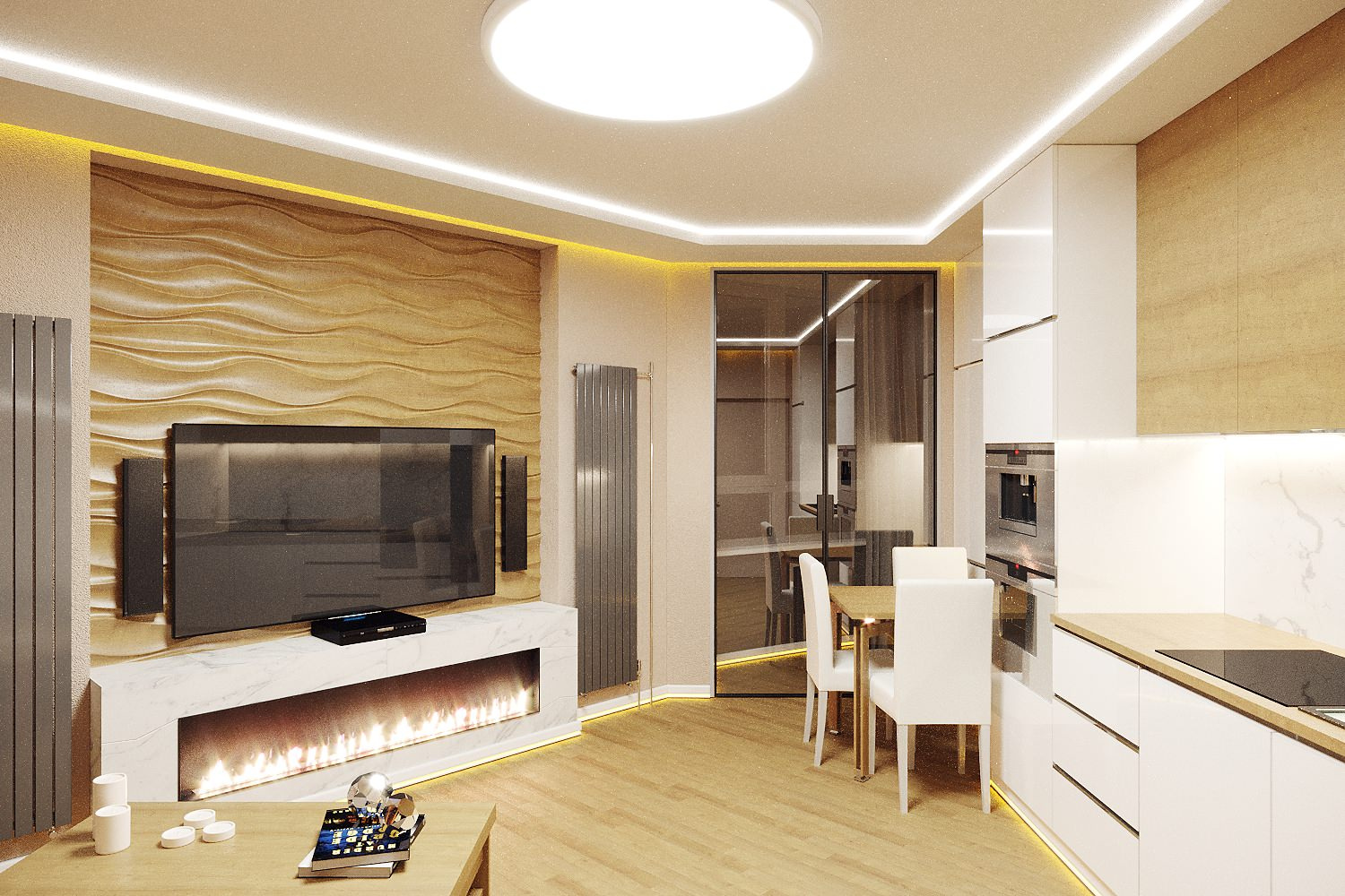 Дихайн проект 2 к.квартиры. г. Санкт Петербург