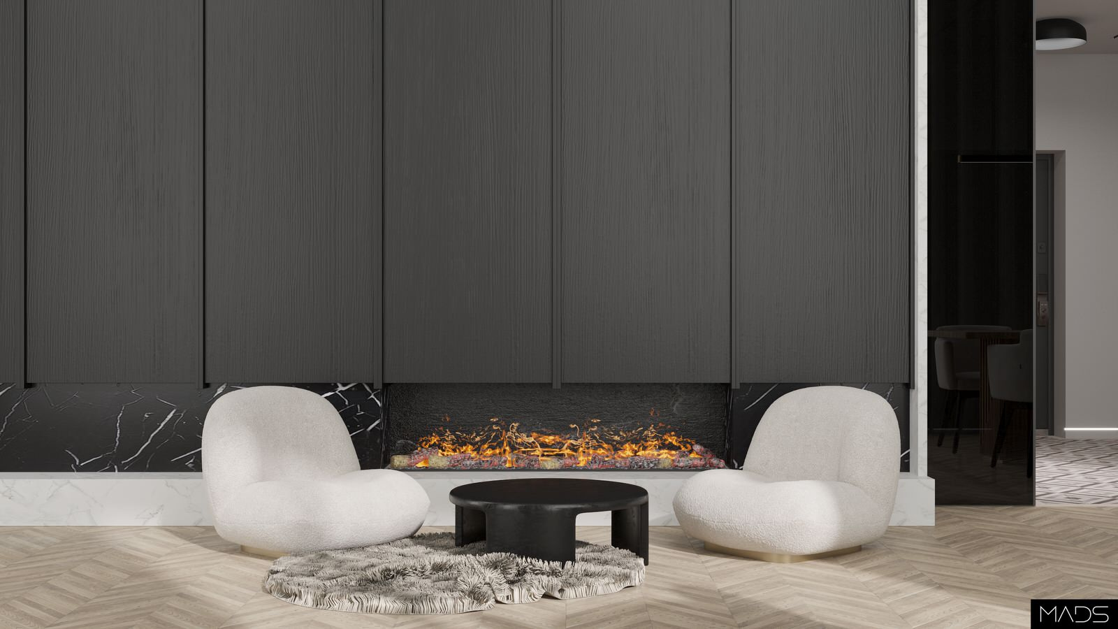 Дизайн-проект квартиры, 190 м2