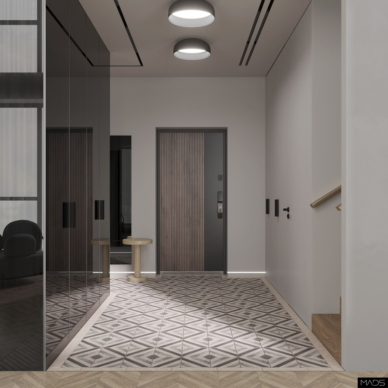 Дизайн-проект квартиры, 190 м2