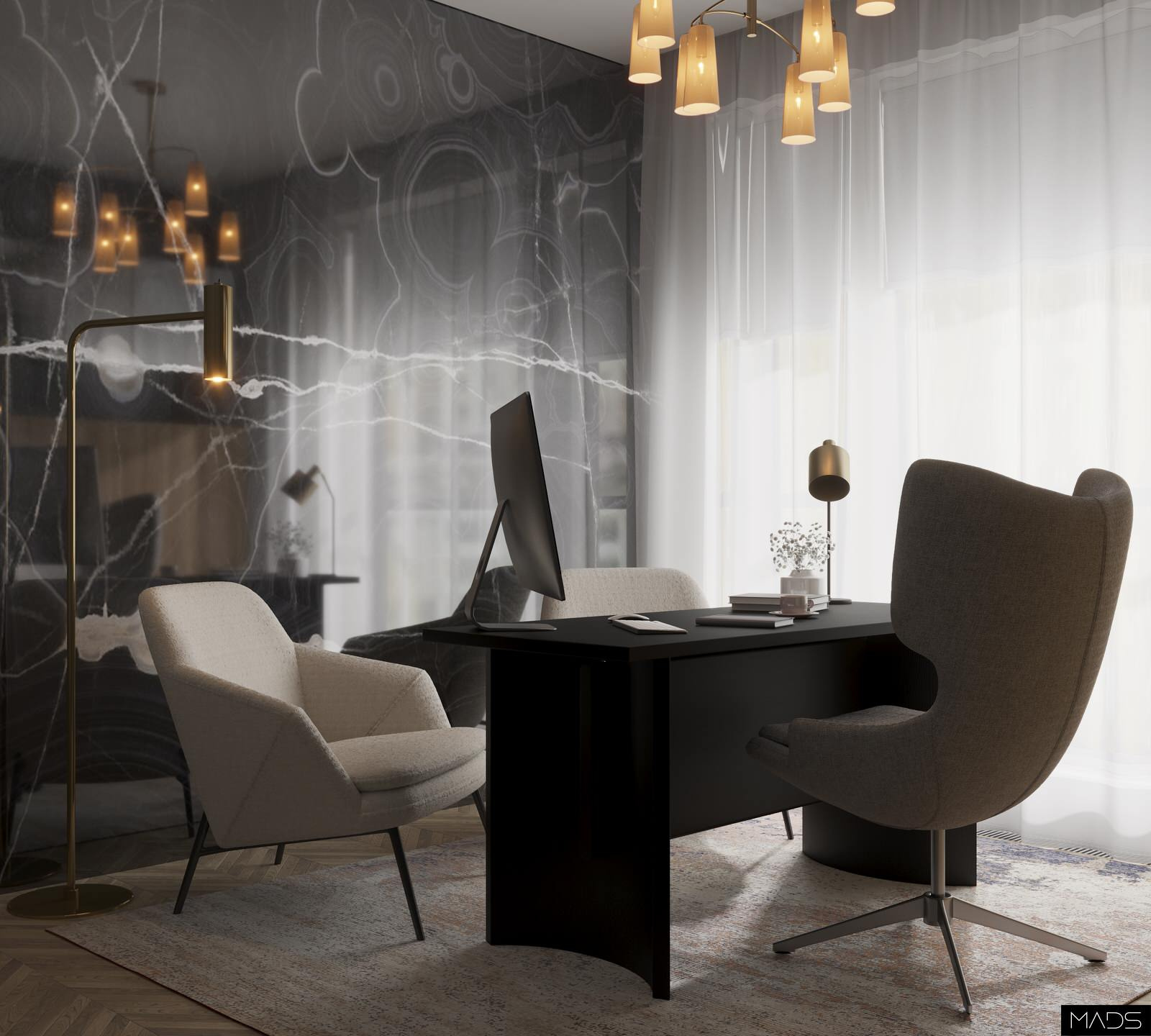 Дизайн-проект квартиры, 190 м2