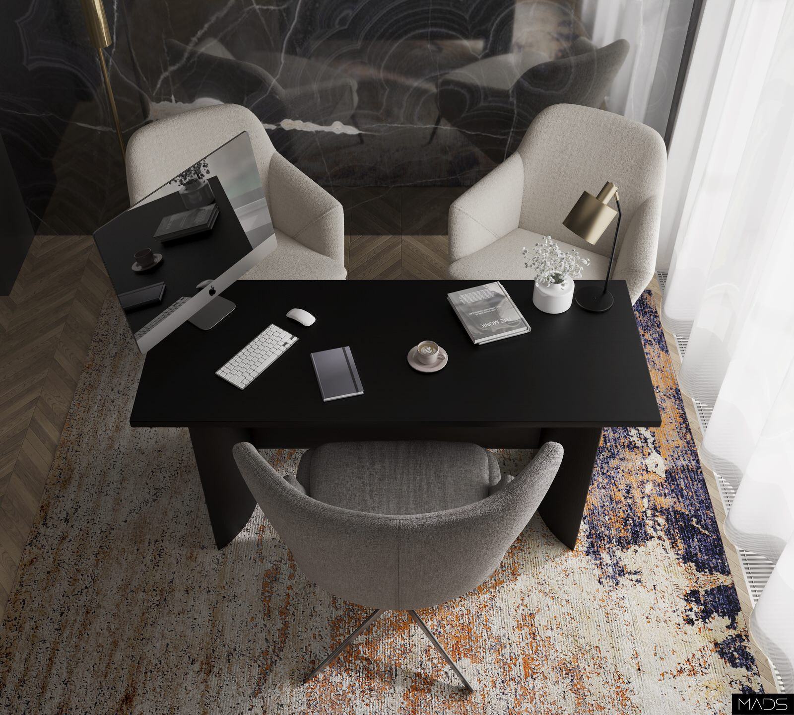 Дизайн-проект квартиры, 190 м2