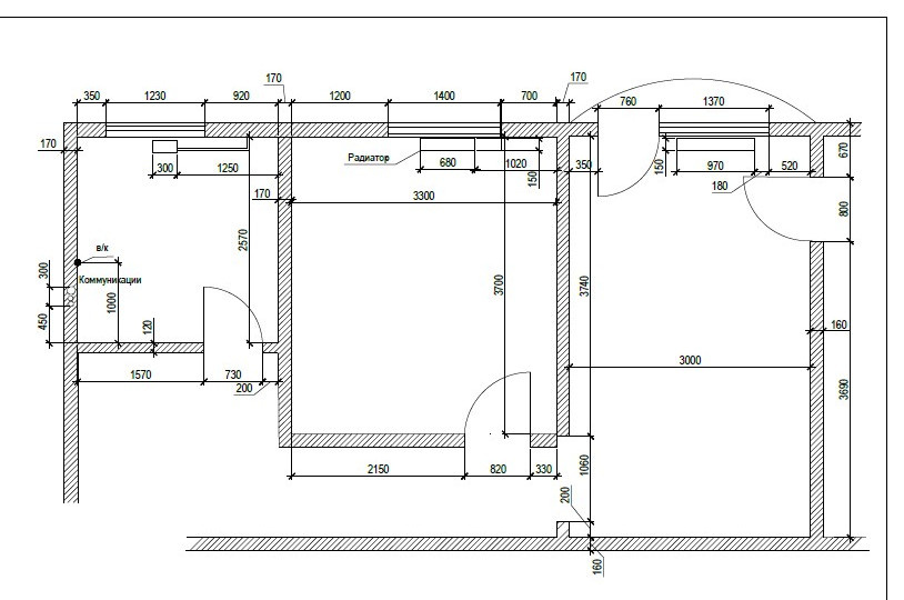 обмерочный чертеж