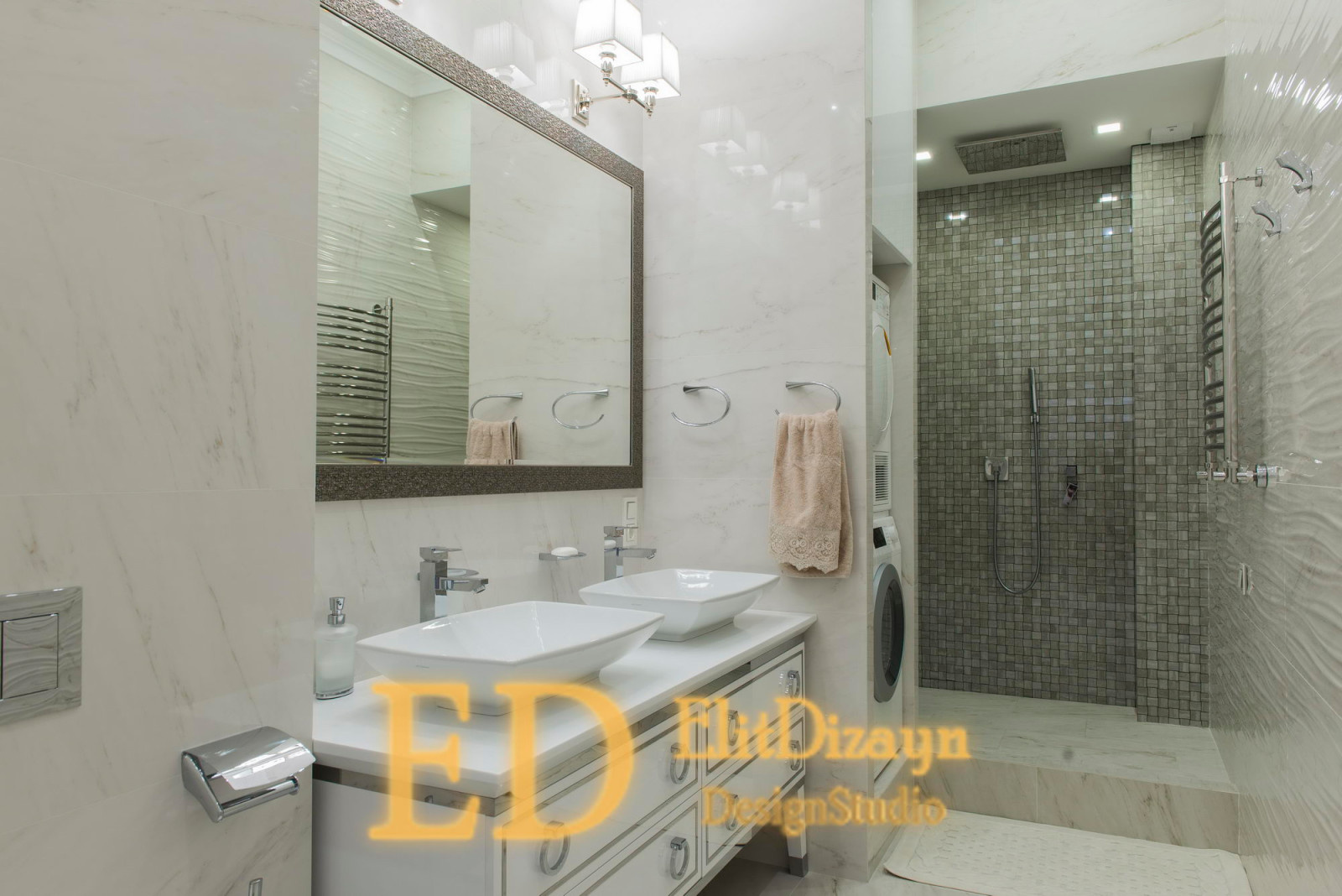 Квартира неоклассика - 1 (ванная1)