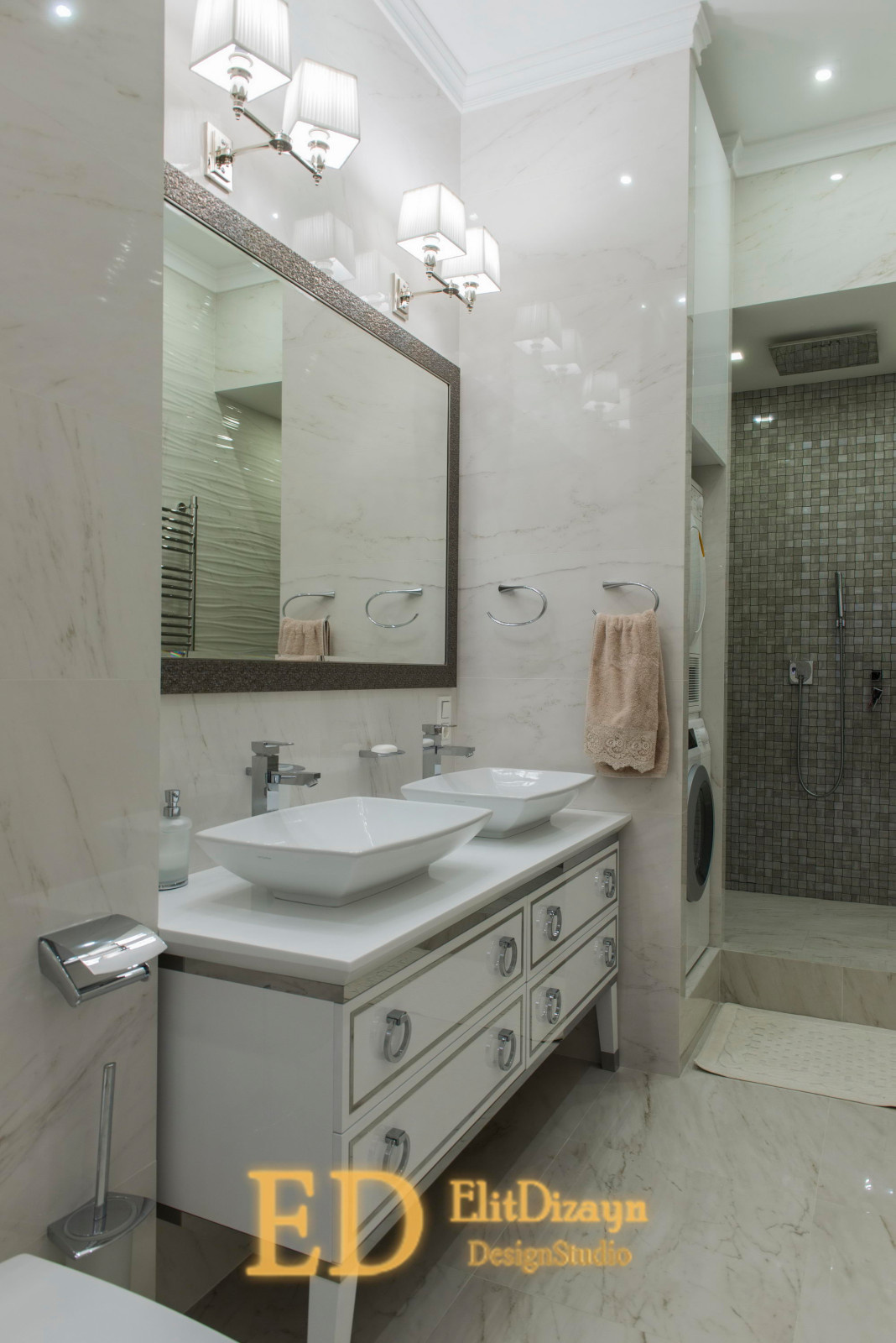 Квартира неоклассика - 1 (ванная1)