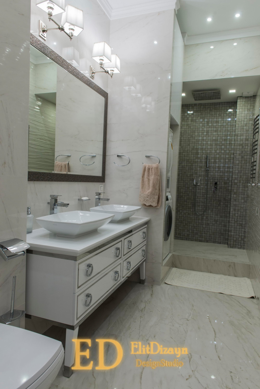 Обложка проекта: Квартира неоклассика - 1 (ванная1)