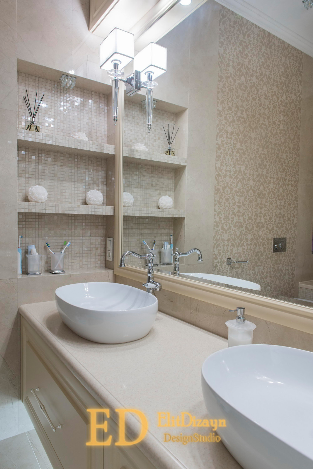 Квартира неоклассика - 1 (ванная 2)