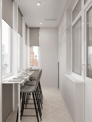 Дизайн балкона