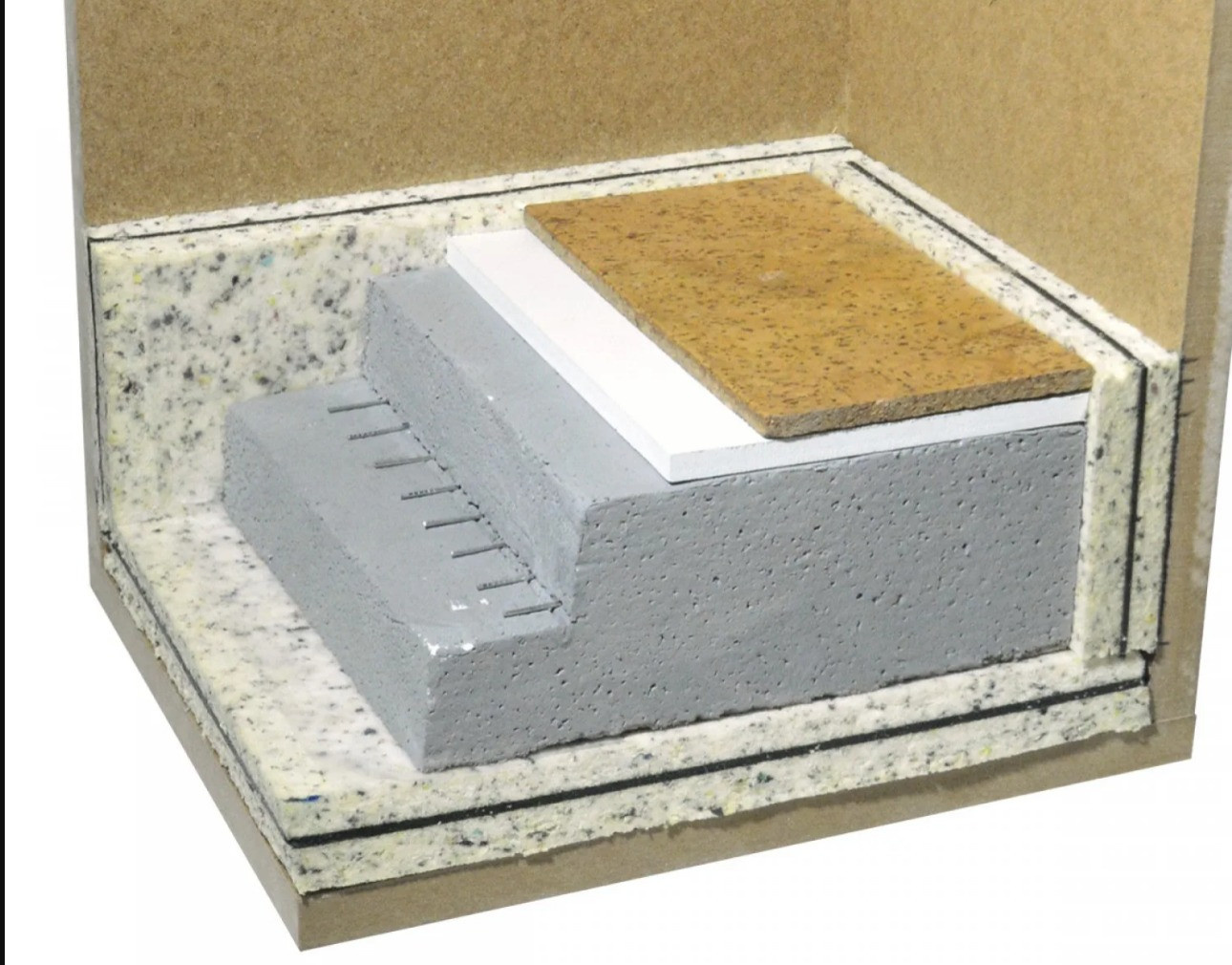 Шумоизоляция пола