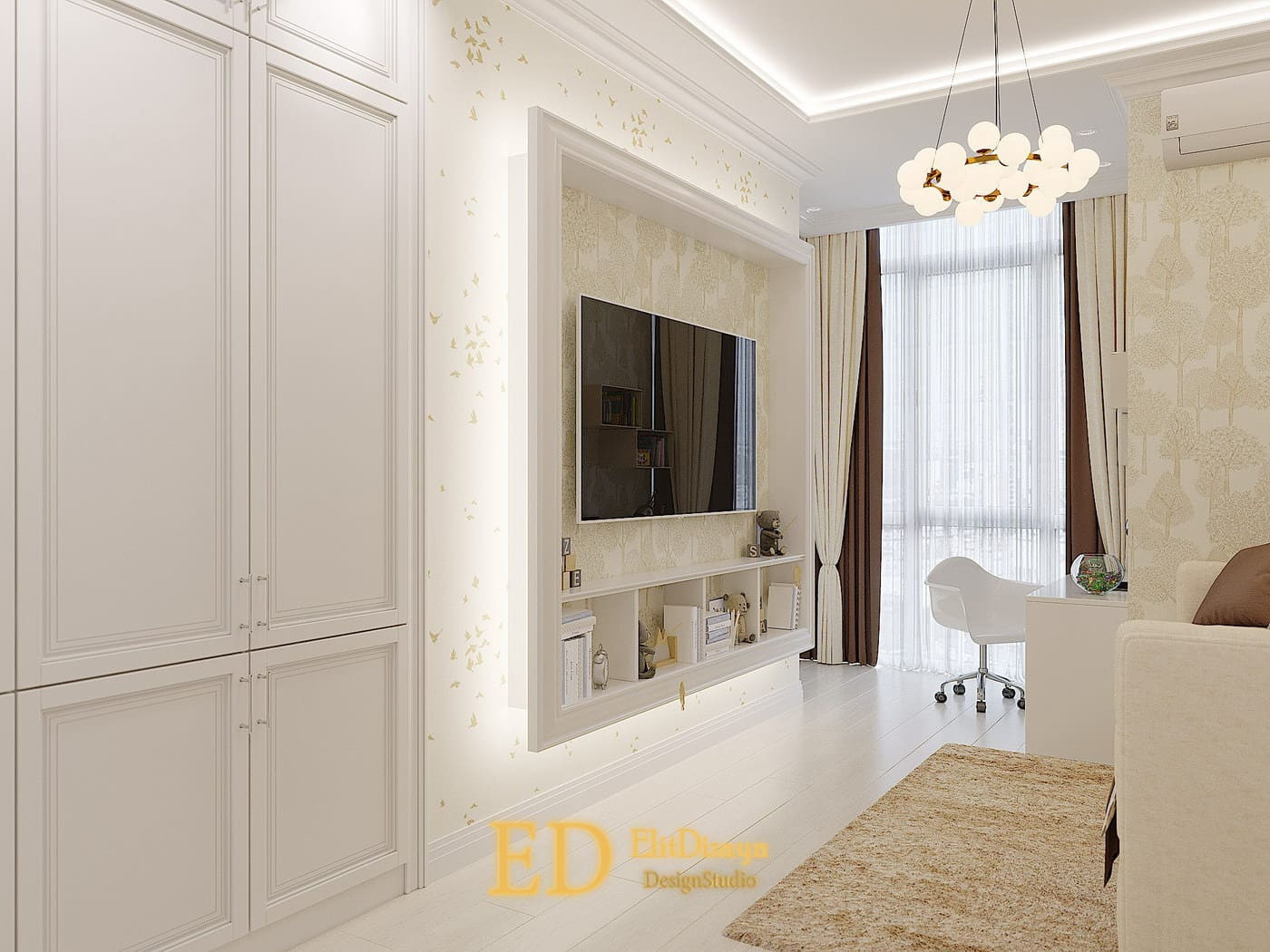 Квартира неоклассика - 8