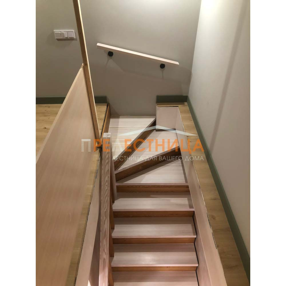 Облицовка металлокаркаса лестница Франк - 15