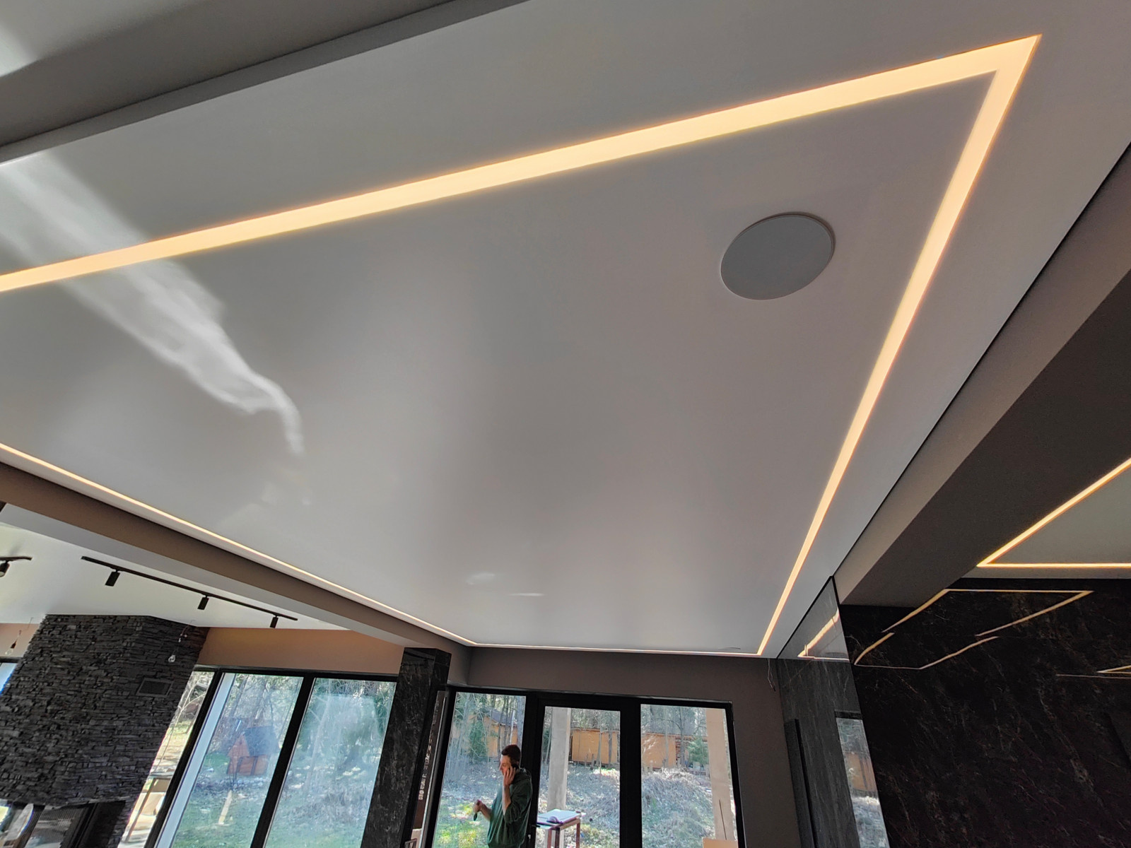 Парящий потолок в Частном Доме. Садки