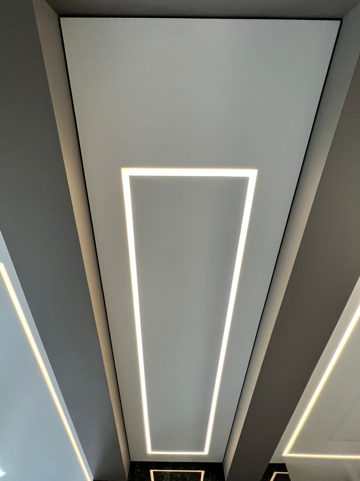 Парящий потолок в Частном Доме. Садки