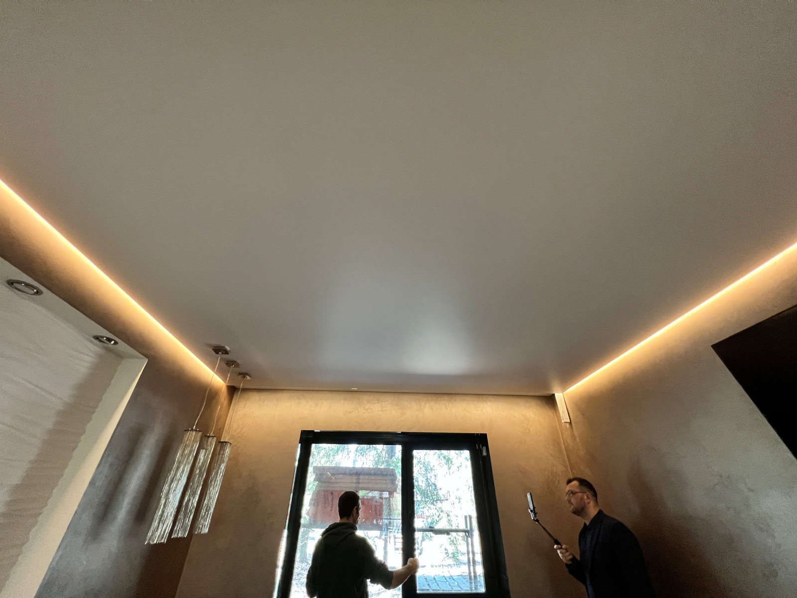 Парящий потолок в Частном Доме. Садки