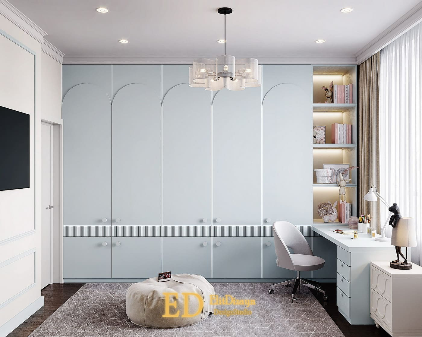 Квартира неоклассика - 10