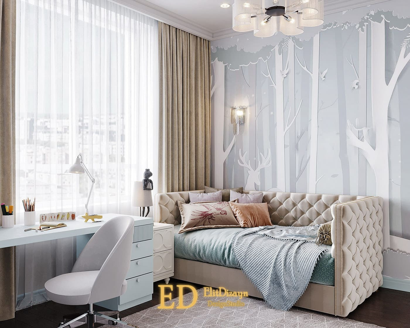 Квартира неоклассика - 10