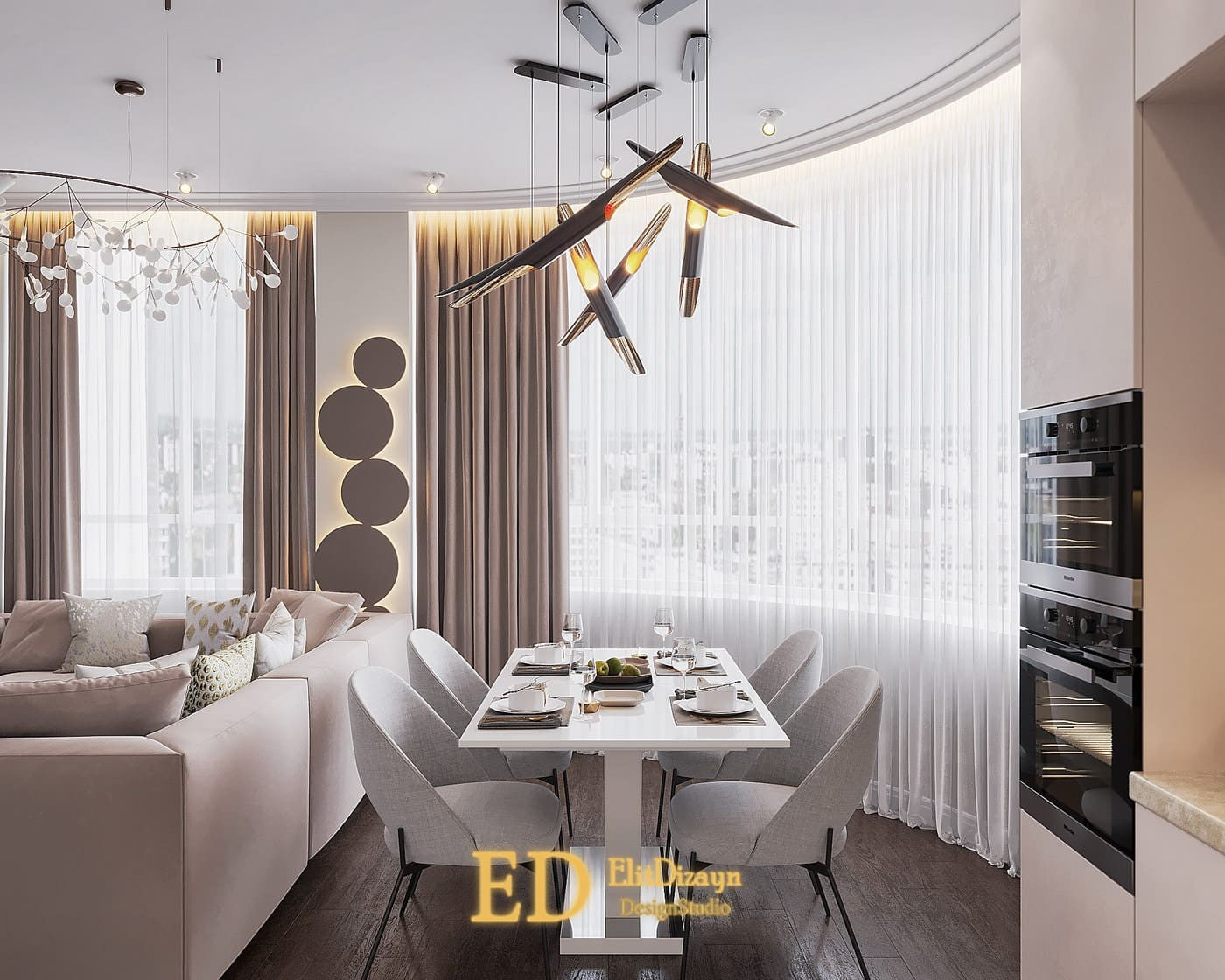 Квартира неоклассика - 10