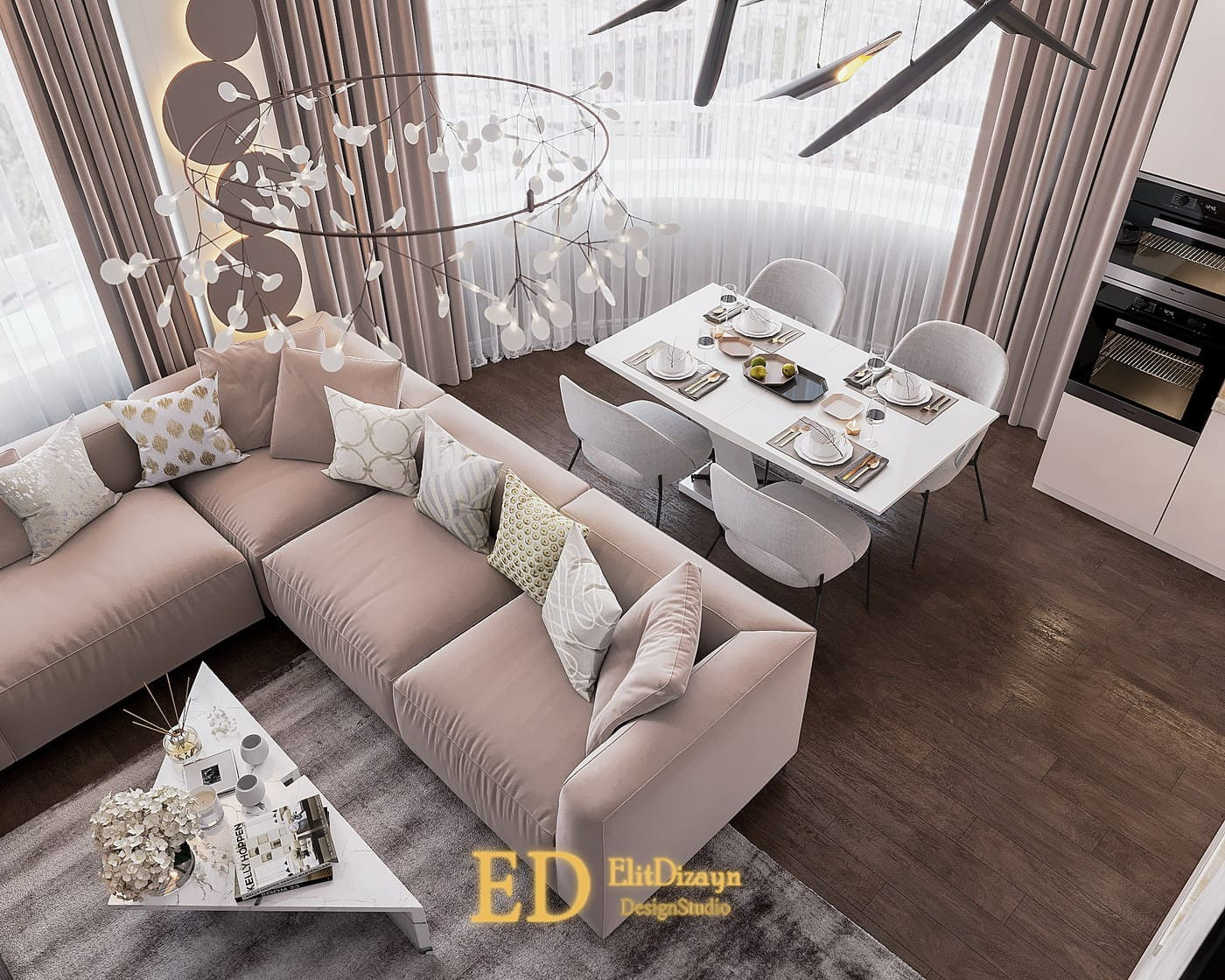 Квартира неоклассика - 10