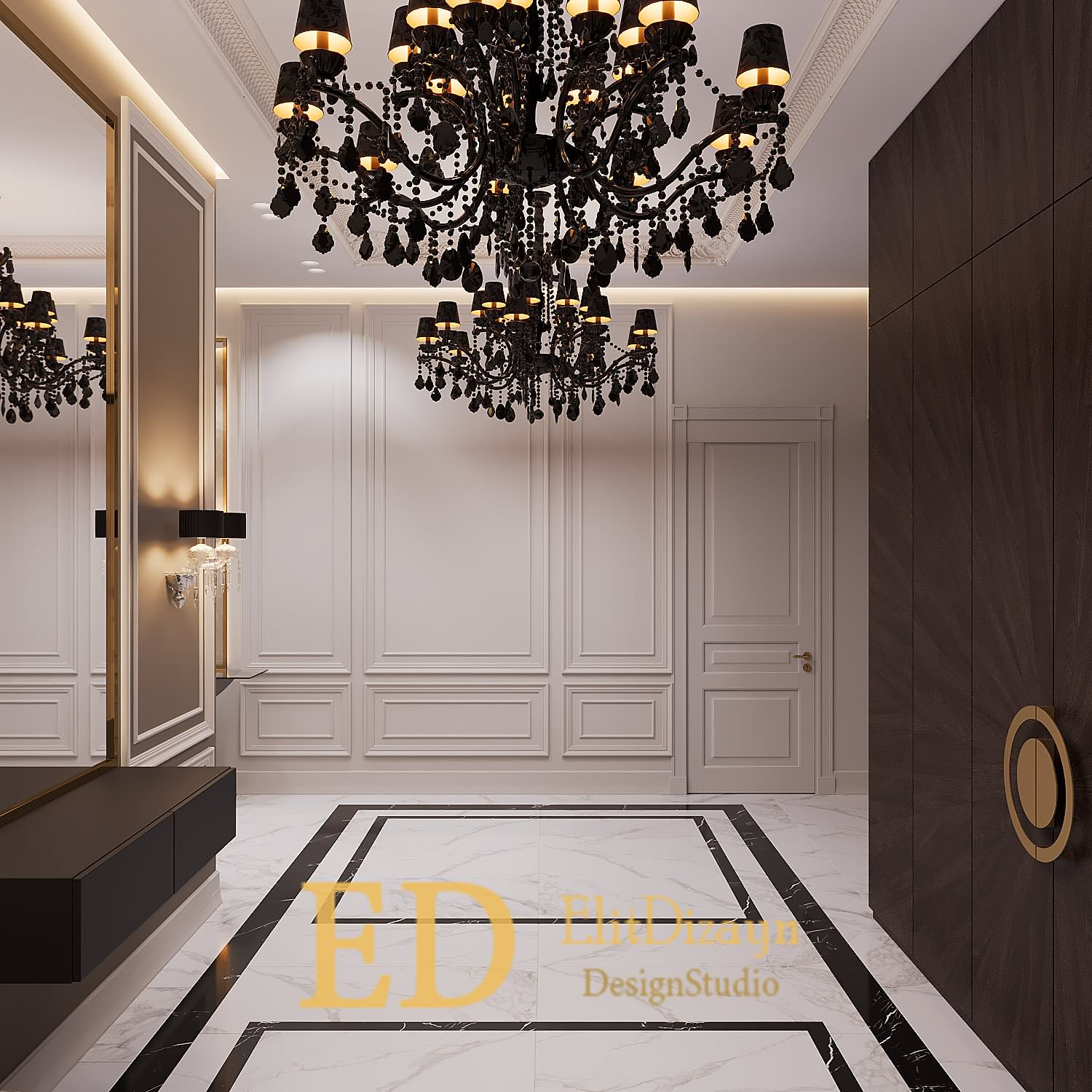 Дом неоклассика - 3 (прихожа)