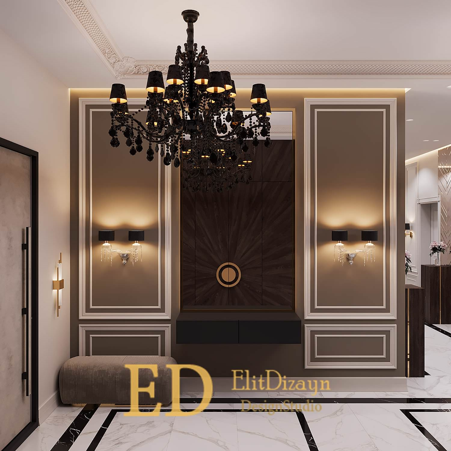 Дом неоклассика - 3 (прихожа)