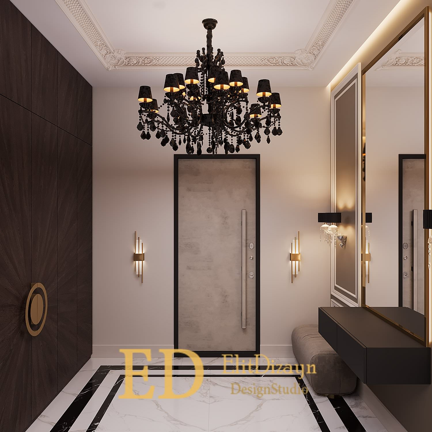 Дом неоклассика - 3 (прихожа)