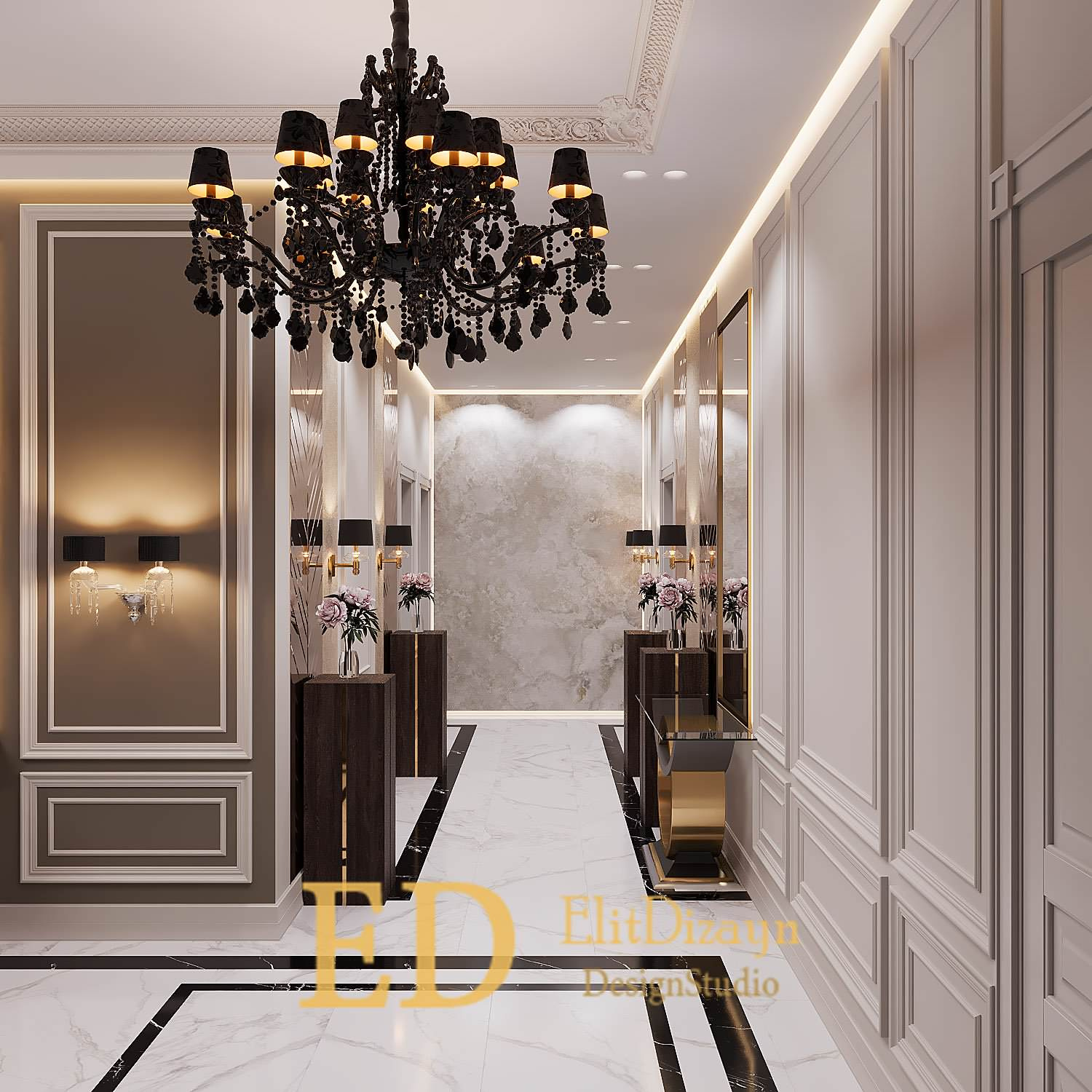 Дом неоклассика - 3 (прихожа)