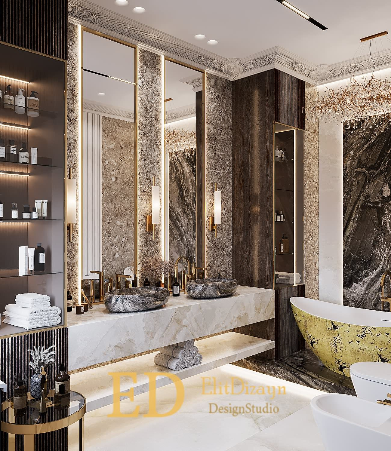 Дом неоклассика - 3 (ванная 1)