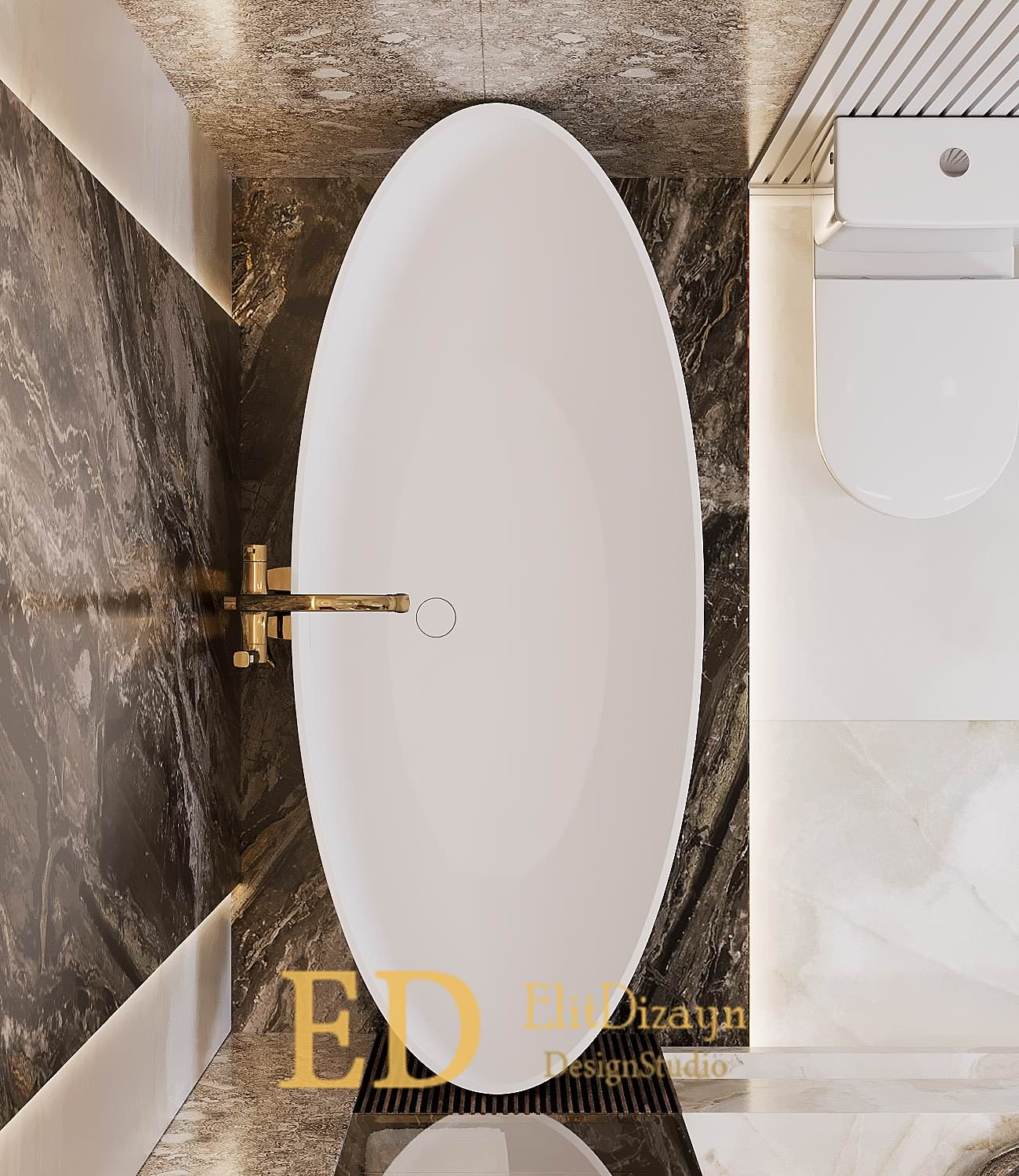 Обложка проекта: Дом неоклассика - 3 (ванная 1)