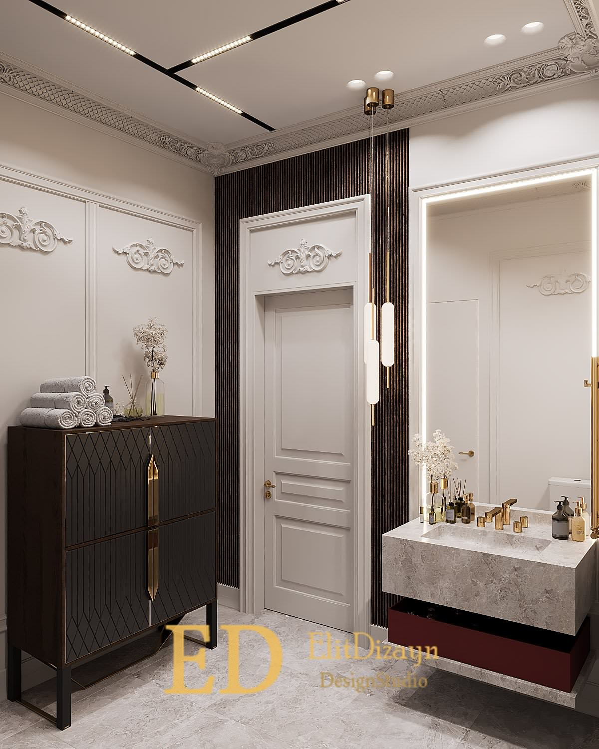 Дом неоклассика - 3 (ванная 2)