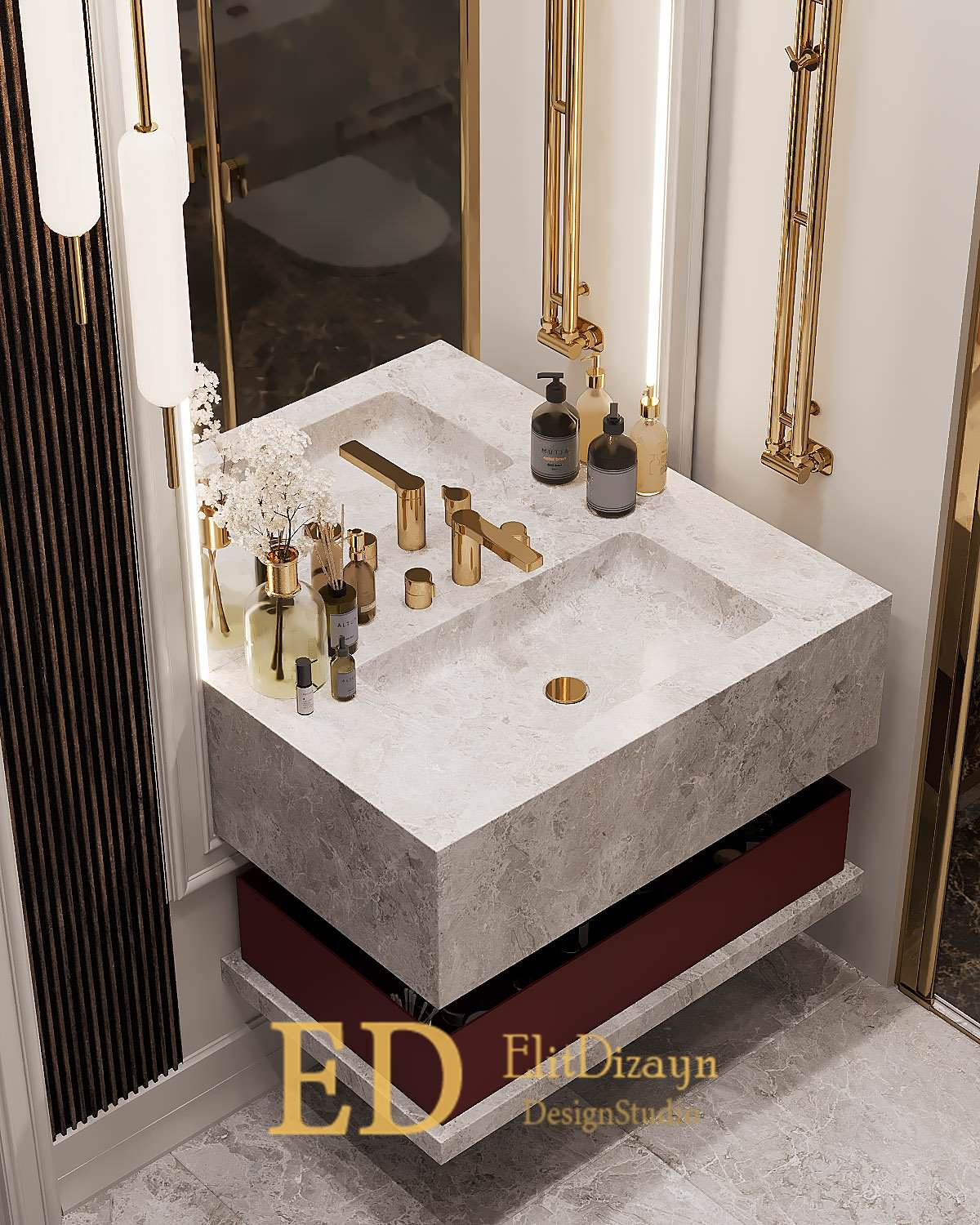 Обложка проекта: Дом неоклассика - 3 (ванная 2)