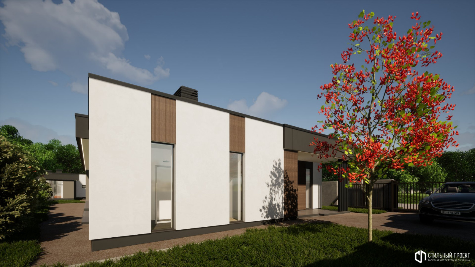 Одноэтажный дом и баня г. Красногорск