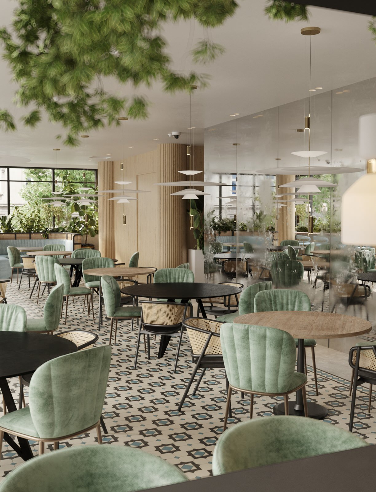SECUREX Resto: Blending Brutality and Delicacy in Commercial Interior Design