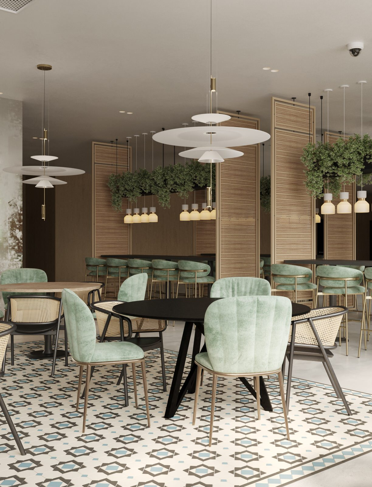 SECUREX Resto: Blending Brutality and Delicacy in Commercial Interior Design