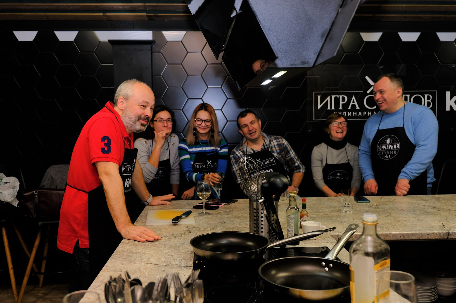 Наша команда. За кадром