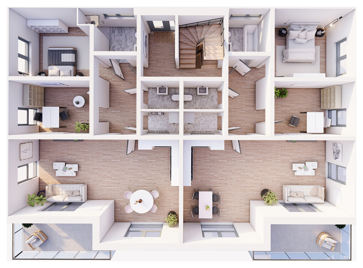 3D-Grundriss