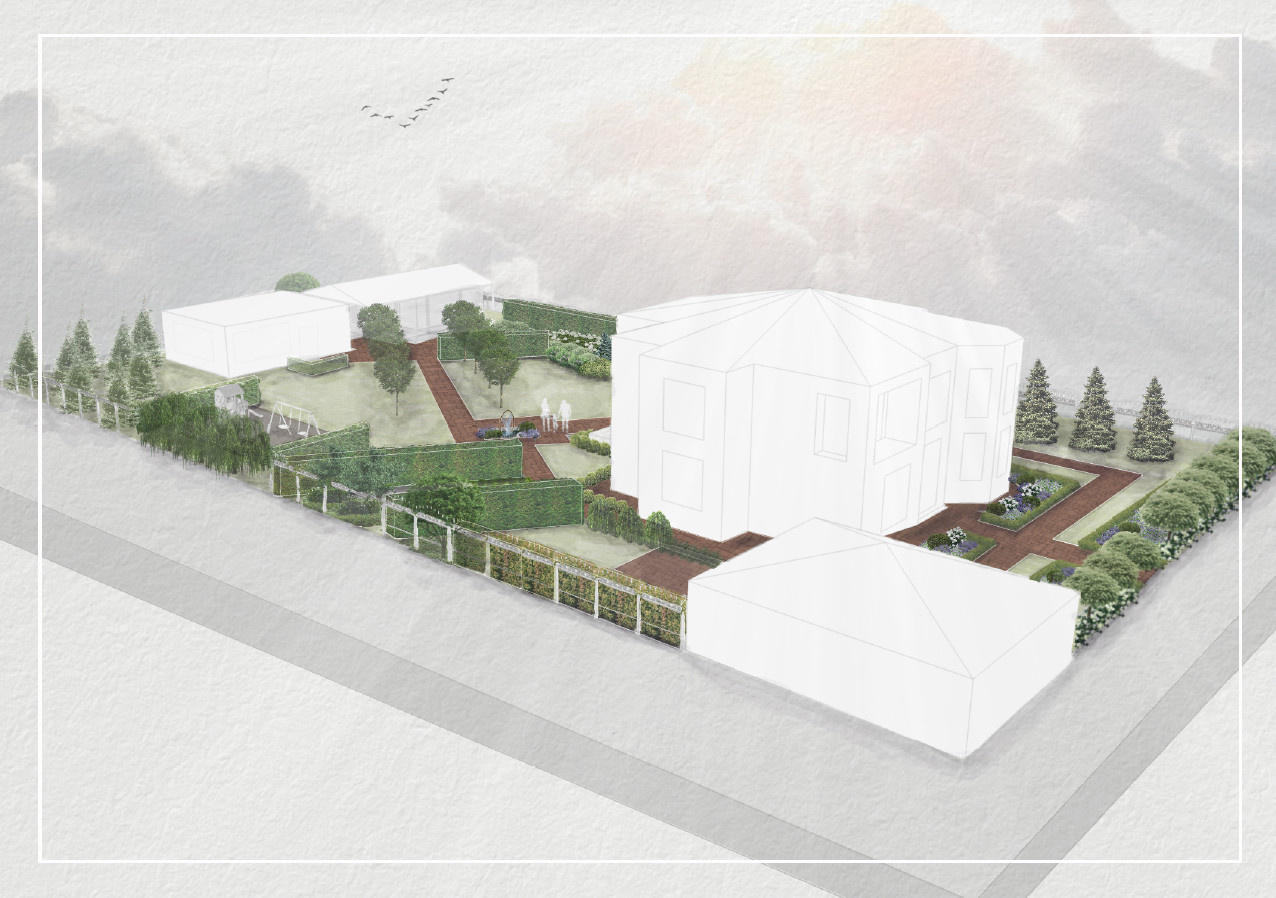 Проект частного сада 20 сот