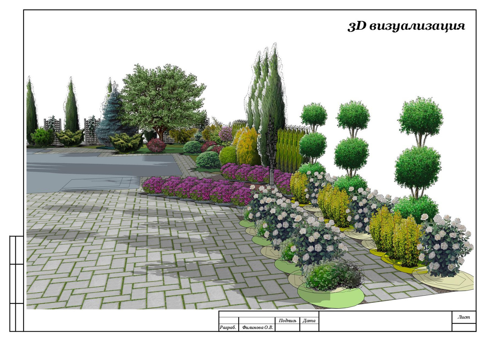 Частный сад "на Дружной"