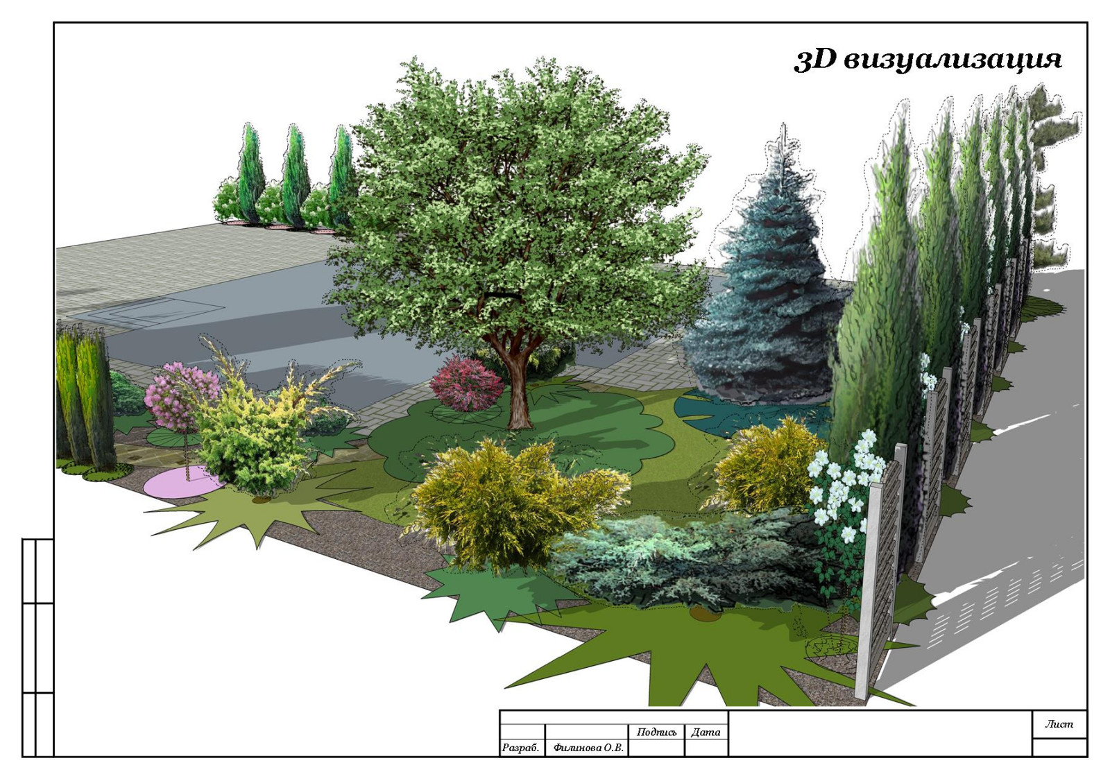 Частный сад "на Дружной"