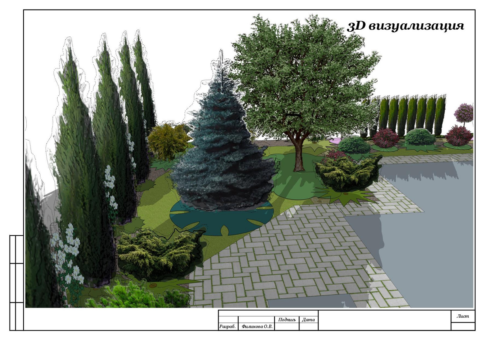 Частный сад "на Дружной"