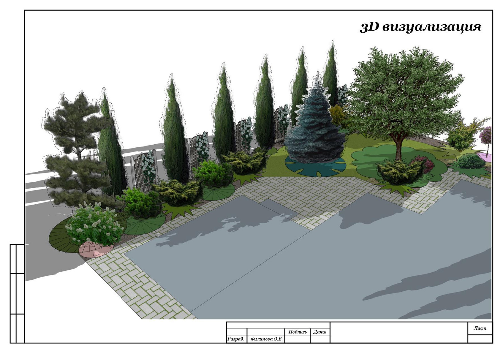 Частный сад "на Дружной"