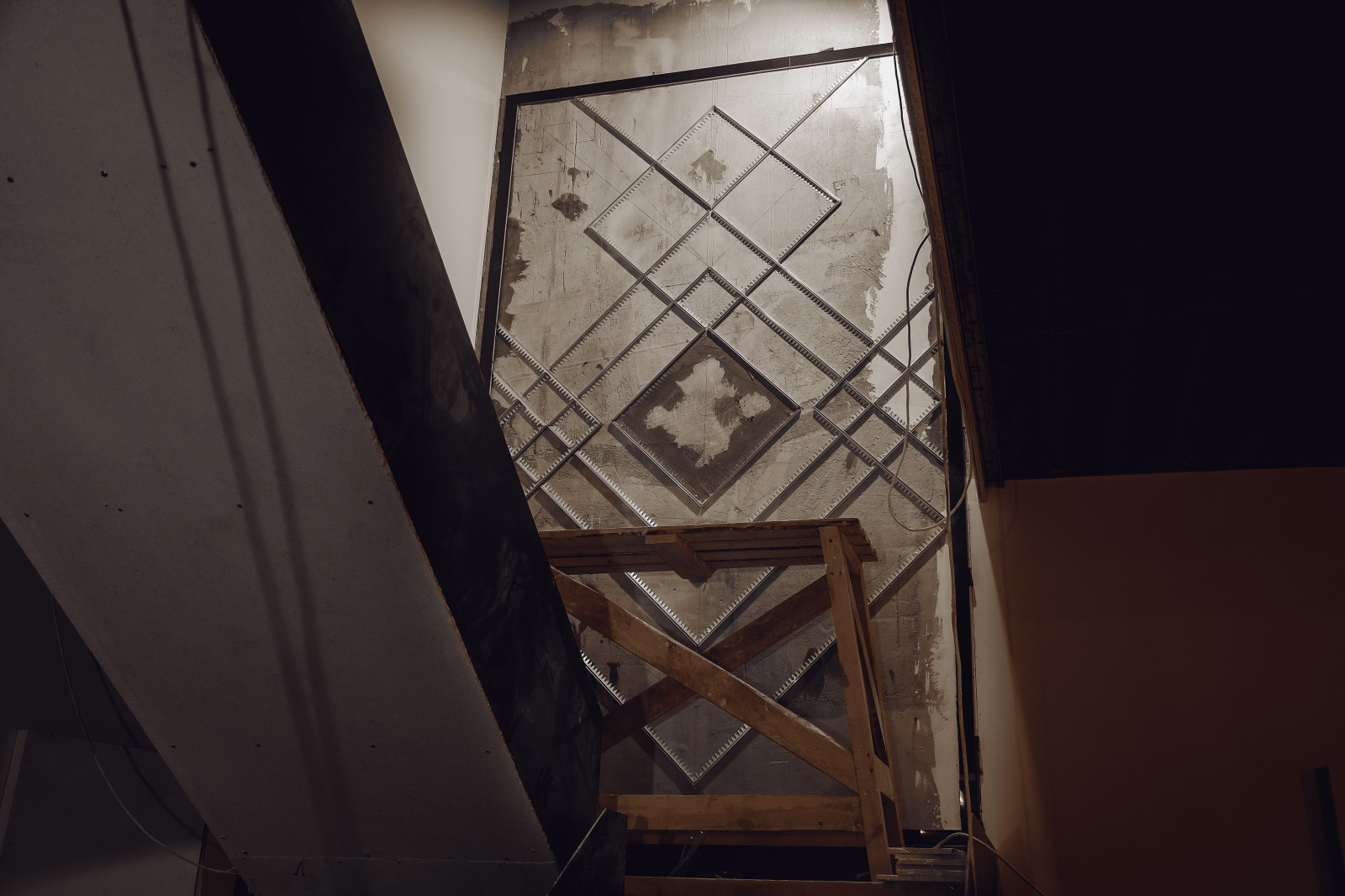 Клязьминский парк - панно из керамогранита