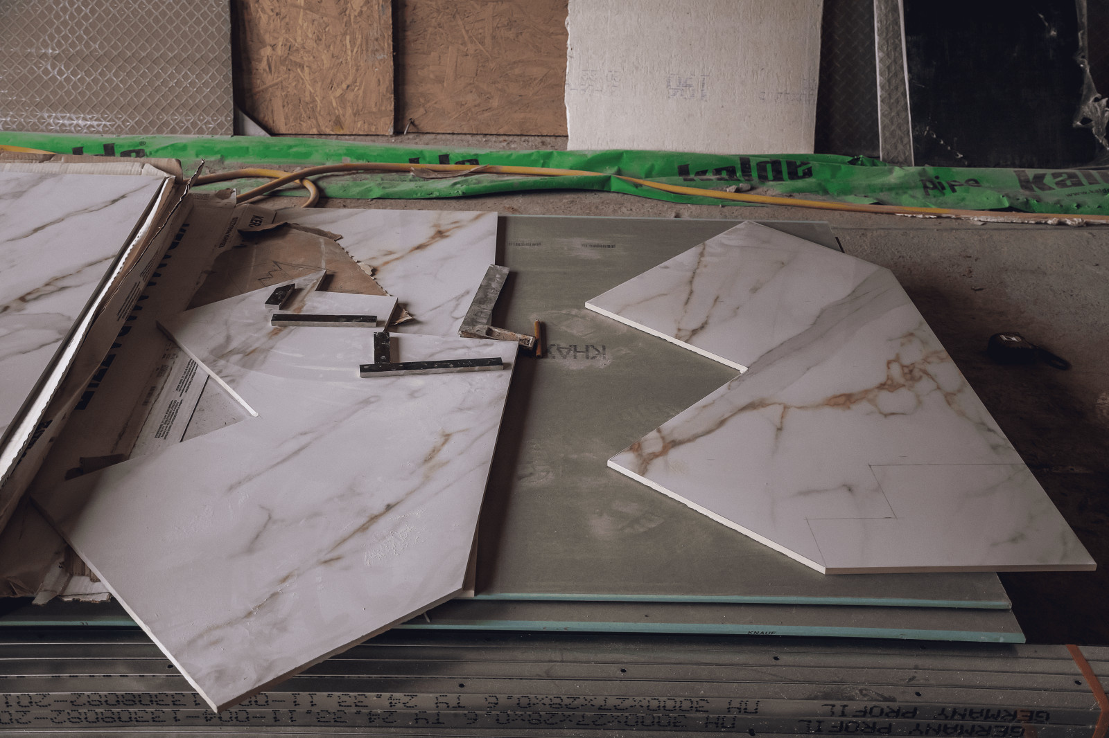 Клязьминский парк - панно из керамогранита